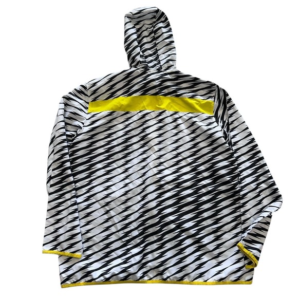 Adidas Men's 2XL Full Zip Jacket Coat Ultimate Shockwave Windbreaker Streetwear - Picture 7 of 10